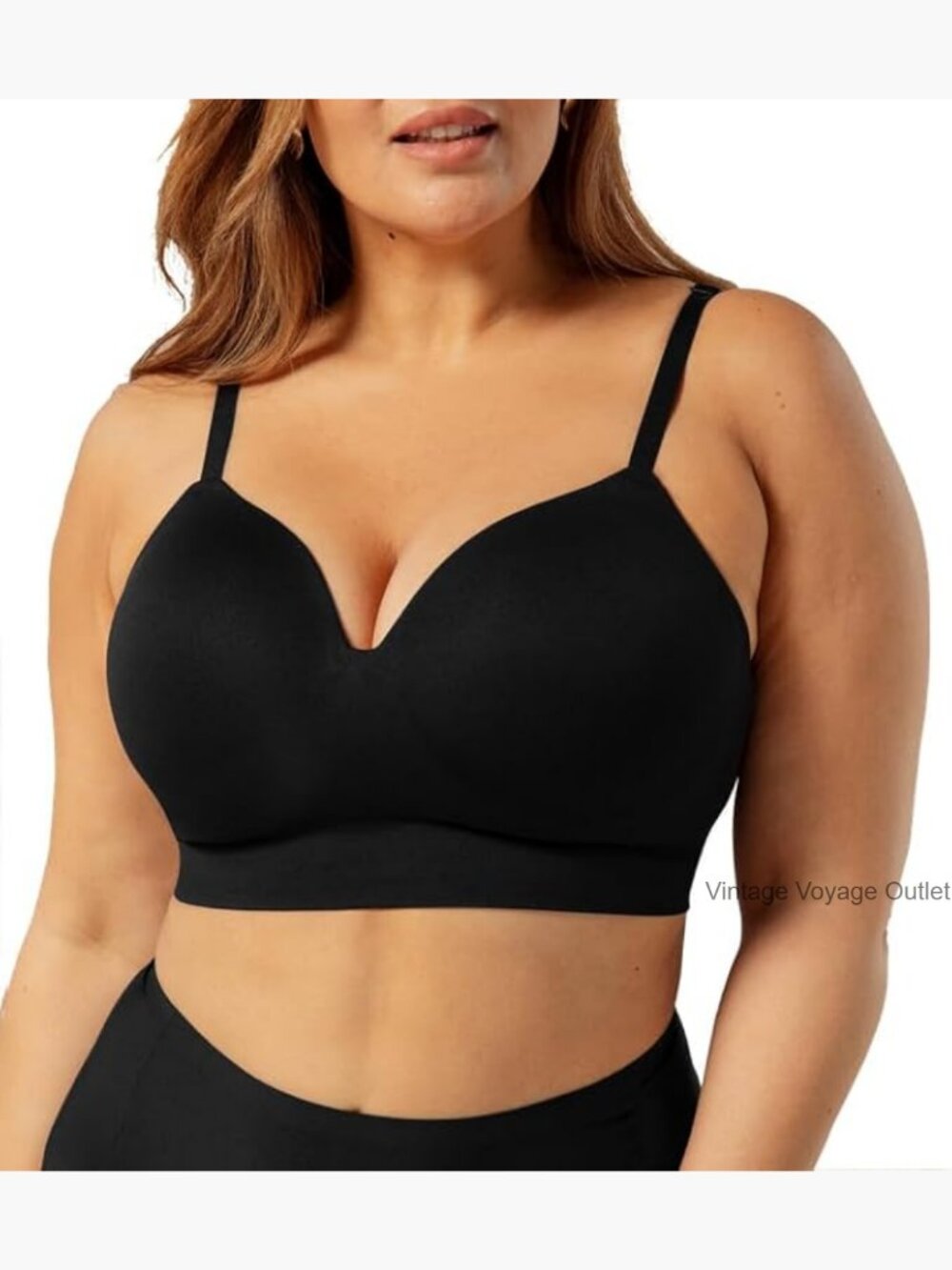 Wireless Seamless Bras For Women No Underwire Plus Size Adjustable Bralette